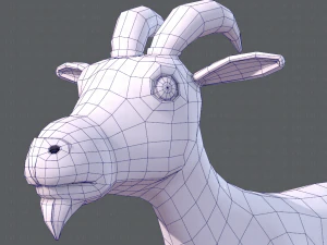goat v01 3D Model