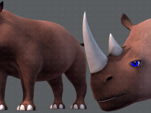 rhino v01 3D Модель