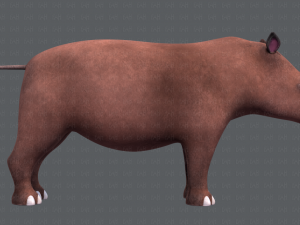 rhino v01 3D Модель
