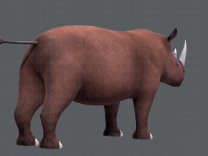 rhino v01 3D Модель