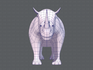 rhino v01 3D Модель
