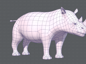 rhino v01 3D Модель