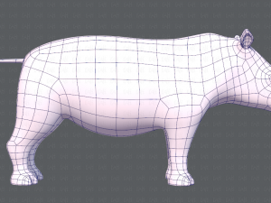 rhino v01 3D Модель