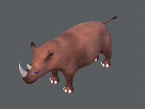 rhino v01 3D Модель