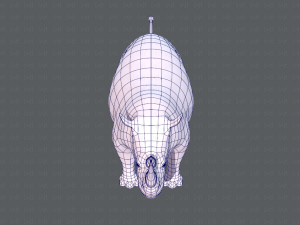 rhino v01 3D Модель