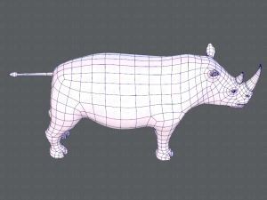 rhino v01 3D Модель