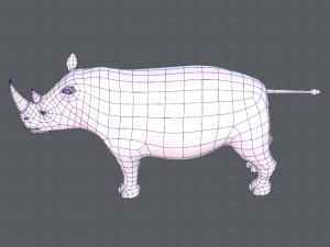 rhino v01 3D Модель