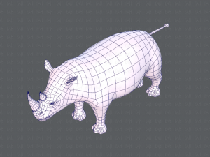 rhino v01 3D Модель