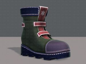 shoes cartoonv25 3D Model