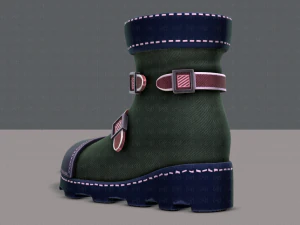 shoes cartoonv25 3D Model