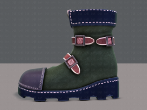 shoes cartoonv25 3D Model