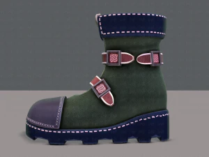 shoes cartoonv25 3D Model
