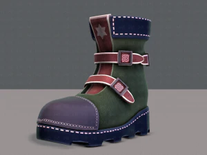 shoes cartoonv25 3D Model