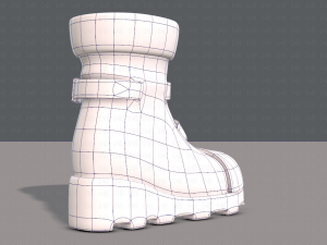 shoes cartoonv25 3D Model