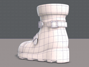 shoes cartoonv25 3D Model