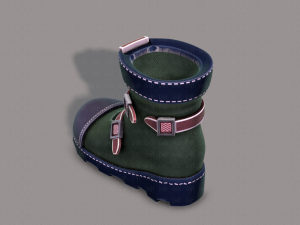 shoes cartoonv25 3D Model