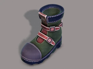 shoes cartoonv25 3D Model
