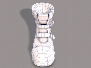 shoes cartoonv25 3D Model