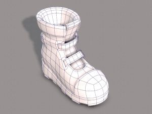 shoes cartoonv25 3D Model