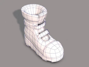 shoes cartoonv25 3D Model