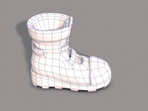 shoes cartoonv25 3D Model