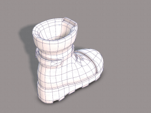 shoes cartoonv25 3D Model