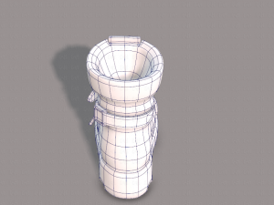 shoes cartoonv25 3D Model