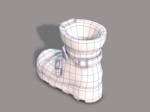 shoes cartoonv25 3D Model