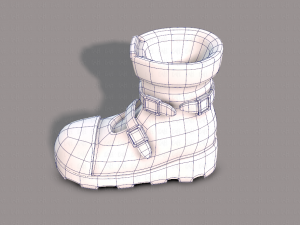 shoes cartoonv25 3D Model