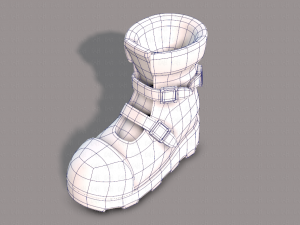shoes cartoonv25 3D Model