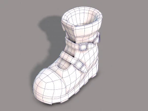 shoes cartoonv25 3D Model