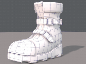 shoes cartoonv25 3D Model