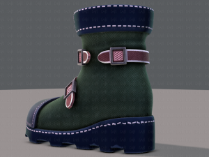 shoes cartoonv25 3D Model