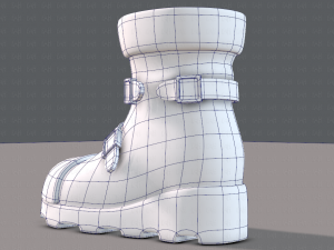 shoes cartoonv25 3D Model