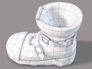 shoes cartoonv25 3D Model