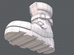 shoes cartoonv25 3D Model