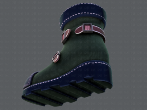 shoes cartoonv25 3D Model