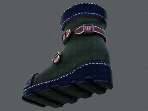 shoes cartoonv25 3D Model