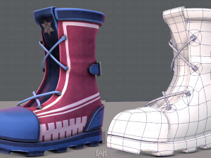 shoes cartoonv26 3D मॉडल