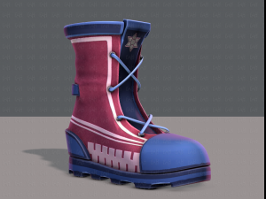 shoes cartoonv26 3D Model
