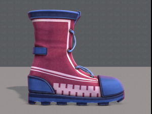 shoes cartoonv26 3D Model
