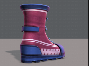 shoes cartoonv26 3D Model