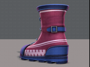 shoes cartoonv26 3D Model