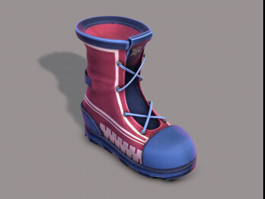 shoes cartoonv26 3D Model