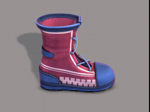 shoes cartoonv26 3D Model