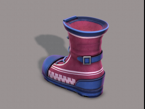 shoes cartoonv26 3D Model