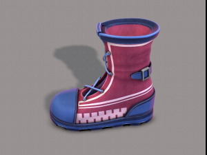 shoes cartoonv26 3D Model