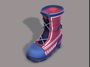 shoes cartoonv26 3D Model