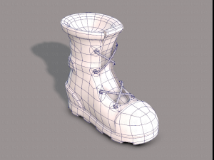 shoes cartoonv26 3D Model