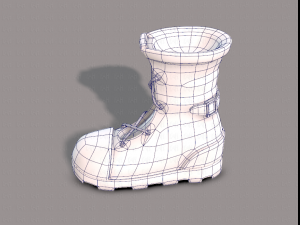 shoes cartoonv26 3D Model
